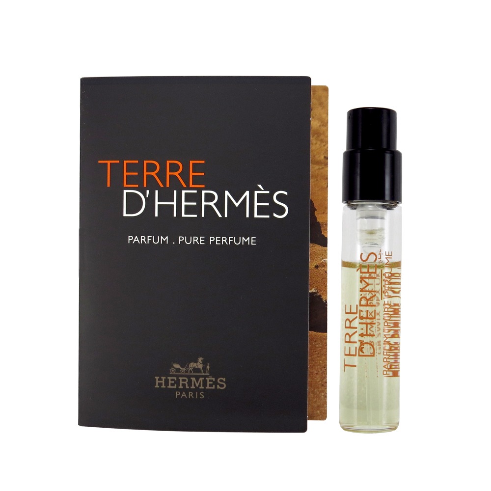 【Yuu beauty】Hermès 愛馬仕 Terre d’Hermès Parfum 大地男性香精 試管裝 2ml-規格圖1