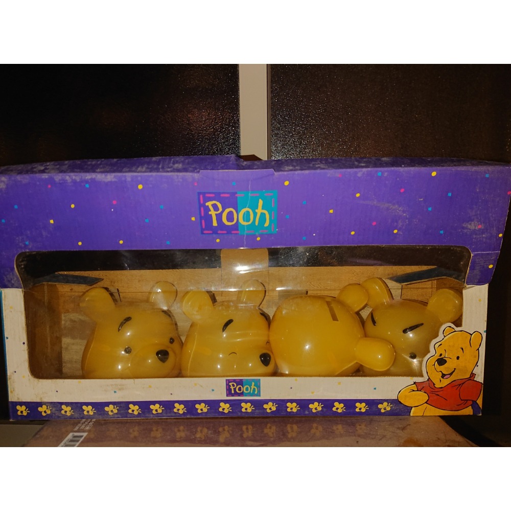 Disney 迪士尼 Pooh 小熊維尼 撲滿 存錢 筒-細節圖2