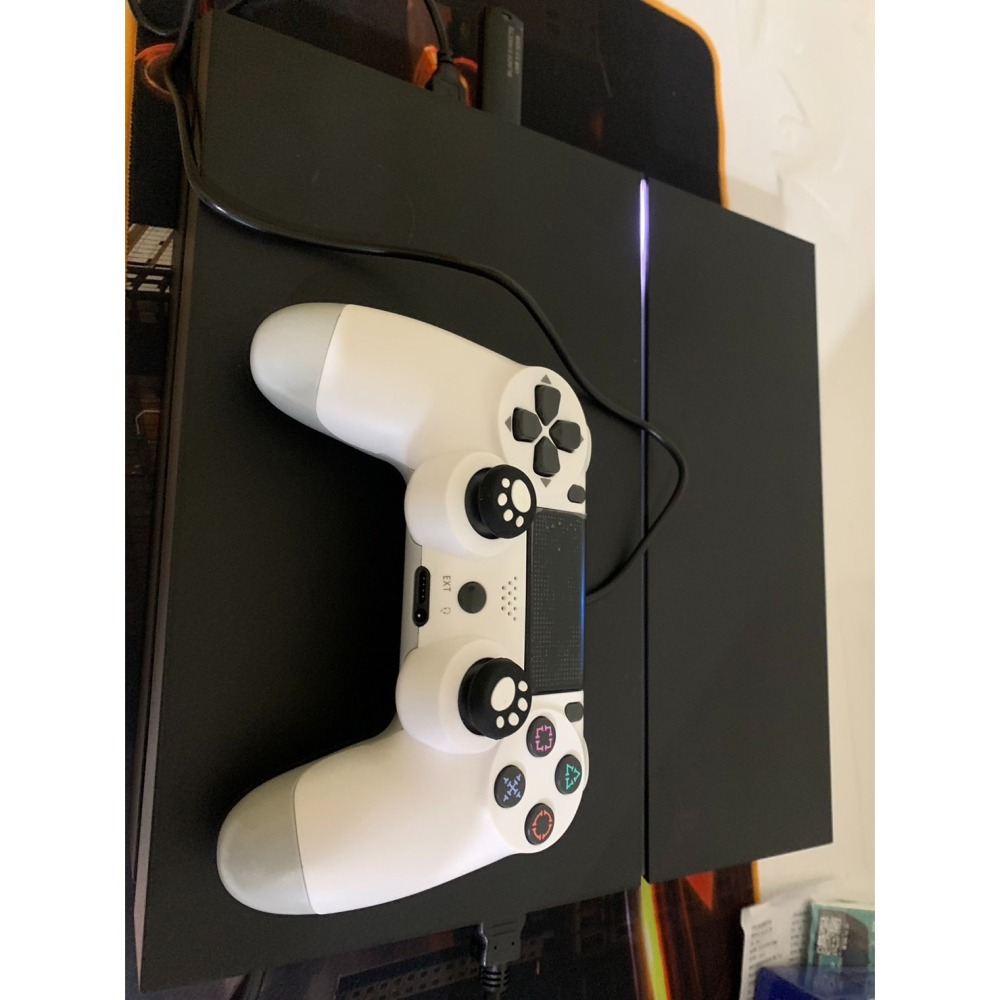 PS4主機CHU-1207，雙手把，雙遊戲-細節圖4