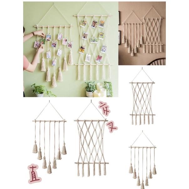 北歐風編織掛毯  編織系列環境佈置 編織佈置設計 照片佈置 作片佈置 教室佈置 辦公室佈置 南洋風佈置-細節圖2