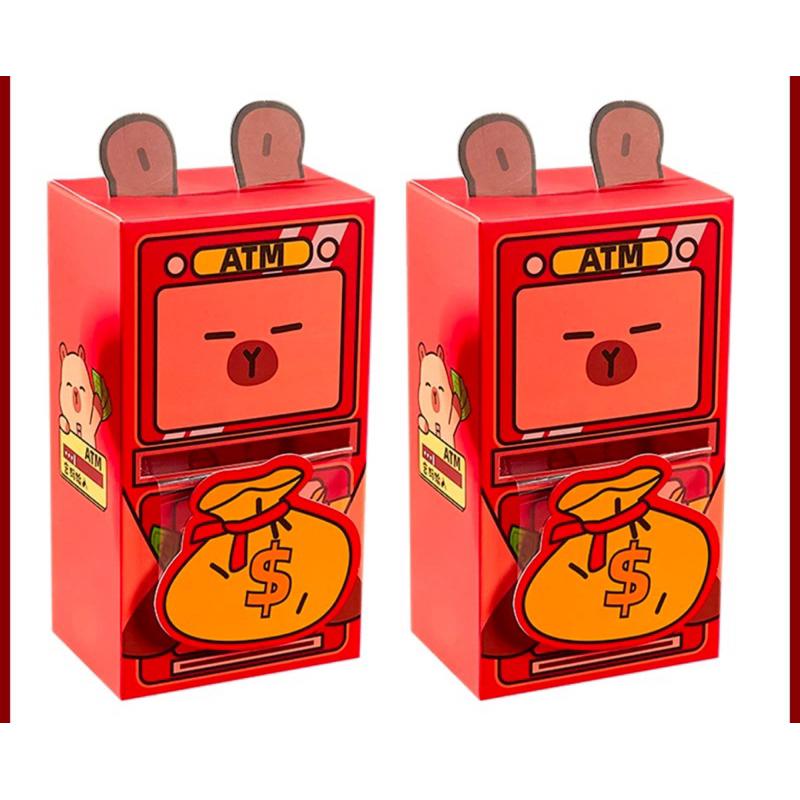 兔兔紅包  燙金紅包袋來 一包6入 兔兔紅包 兔年紅包 兔子紅包 新款紅包 燙金紅包-細節圖5