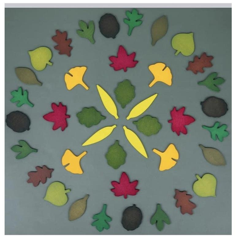 木製樹葉系列 鬆散葉子拼搭盒 葉子素材 葉片素材 天然素材 角落區 葉子認識 葉片素材 鬆散素材 葉子認知-細節圖4