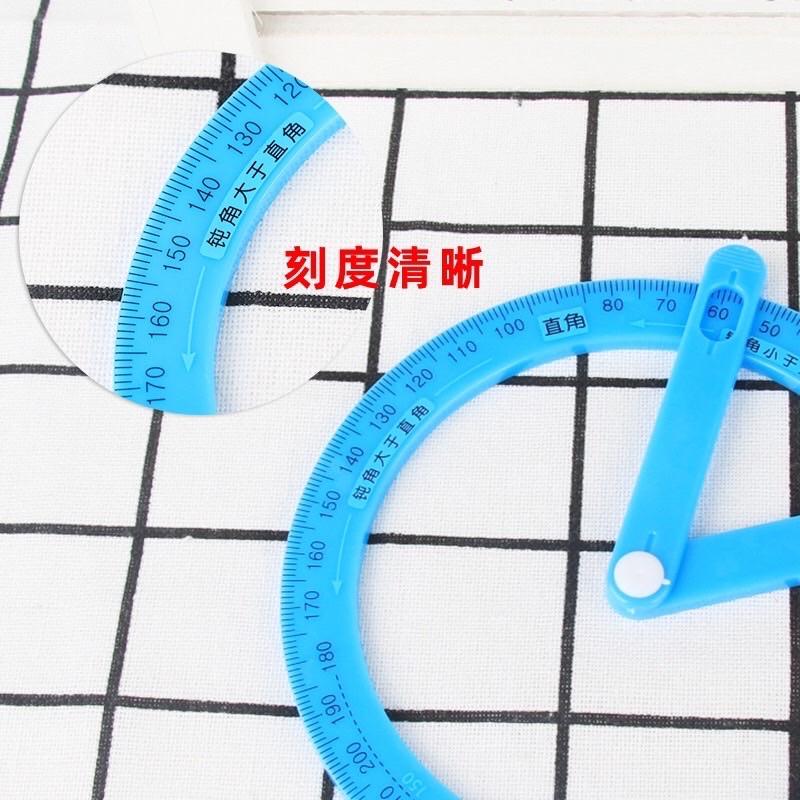 活動量角演示器 360度量角器 數學教具 小學教具 量角器 直角演練  量角演示器 直角 銳角 角的教學-細節圖2