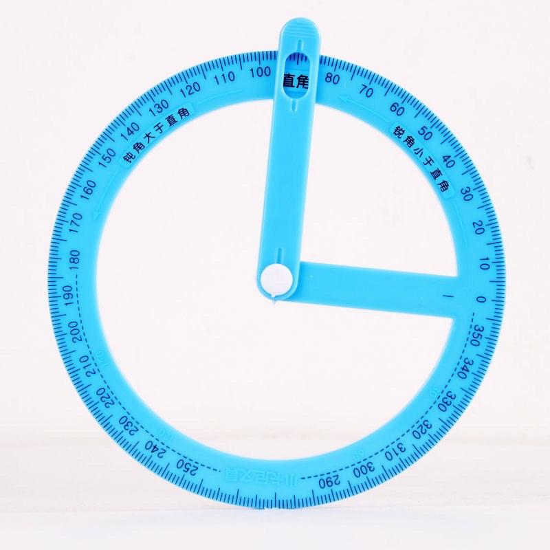 活動量角演示器 360度量角器 數學教具 小學教具 量角器 直角演練  量角演示器 直角 銳角 角的教學-細節圖5