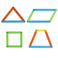 多邊形敎用磁條 磁性磁條 磁性條教學 角形教學 形狀教學直徑教學 角度教學 數學教學 磁性教學