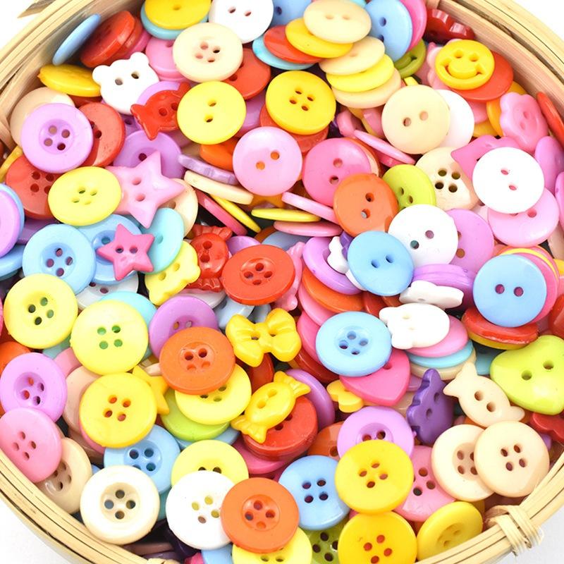 鈕扣材料包 勞作材料包 鈕扣教具 鈕扣教材 釦子 材料包DIY材料 木製鈕扣 木釦木釦 釦子材料包 木釦 木製釦子-細節圖8