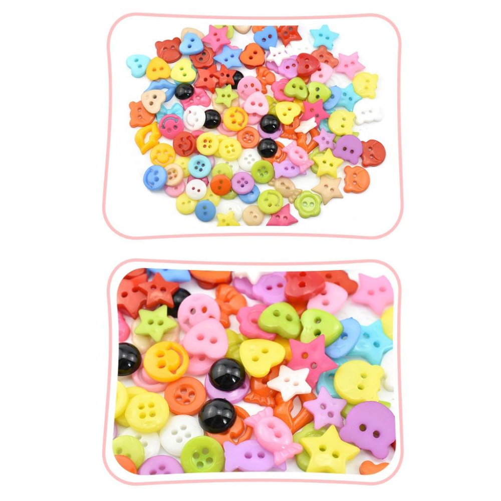 鈕扣材料包 勞作材料包 鈕扣教具 鈕扣教材 釦子 材料包DIY材料 木製鈕扣 木釦木釦 釦子材料包 木釦 木製釦子-細節圖9