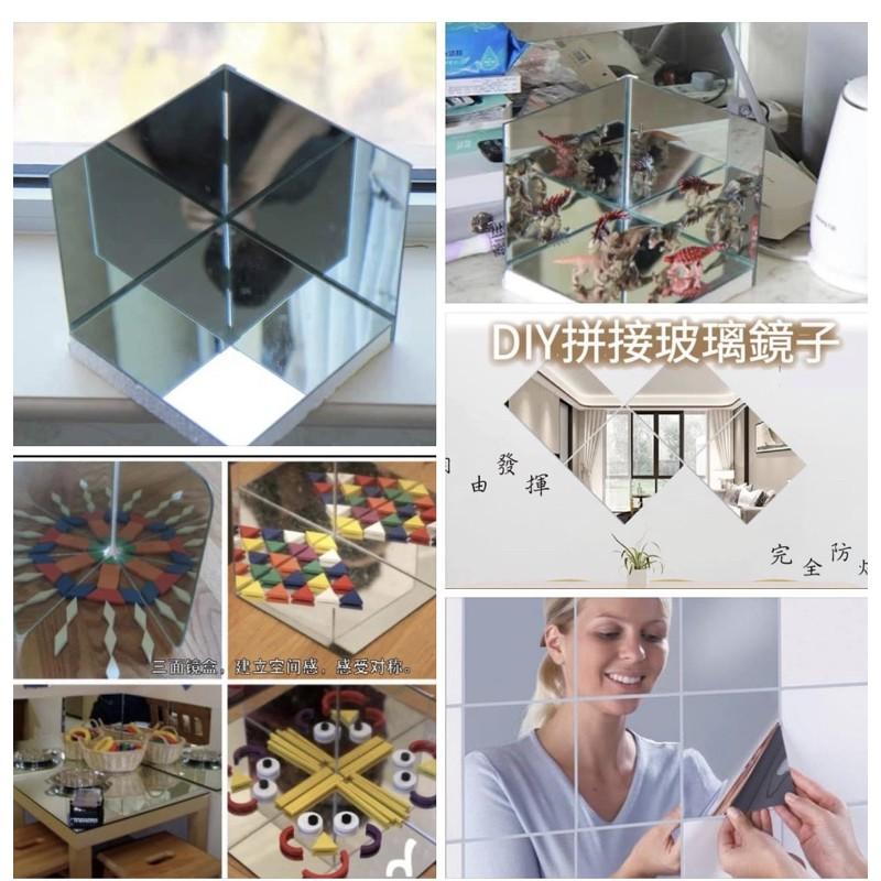 自製三面鏡💜軟面鏡子八片組、自行黏貼軟鏡，立體空間感，鏡面教學 三面鏡-細節圖3