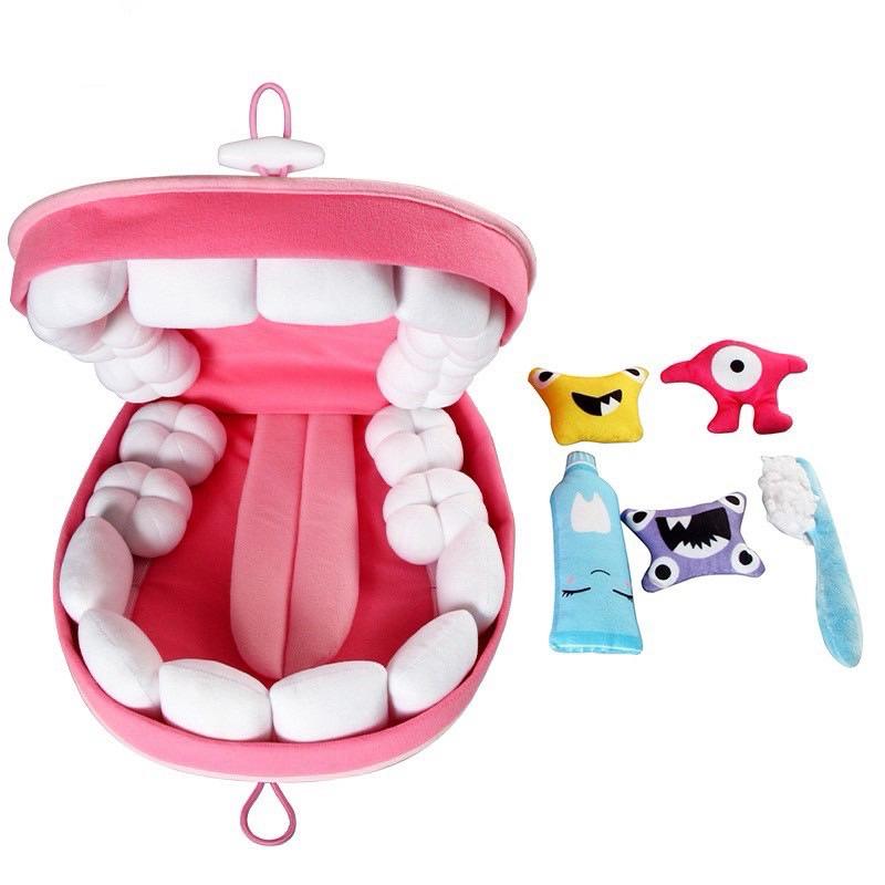 牙齒寶寶❤️刷牙教學 牙齒教具 刷牙教具 口腔教具 嘴巴教具 刷牙教學-細節圖4