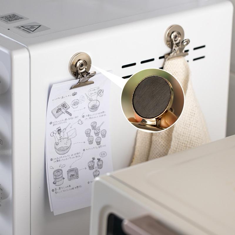 強力磁鐵夾6入一組 黑板磁鐵夾 白板磁鐵夾 磁鐵文件夾 磁鐵夾 磁力夾 磁鐵夾 磁鐵-細節圖9