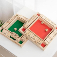 四人數字翻牌遊戲 數字翻牌 數字麻將 數字桌遊 數字翻牌遊戲 親子遊戲 親子互動桌遊 親子互動 露營桌遊