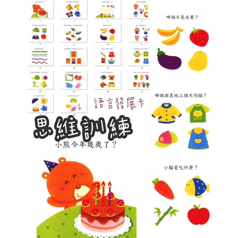 繁體卡 語言治療 言語治療 看圖說話認知學習卡片 看圖說故事練習 語言詞彙擴展 自閉症語言練習-細節圖5