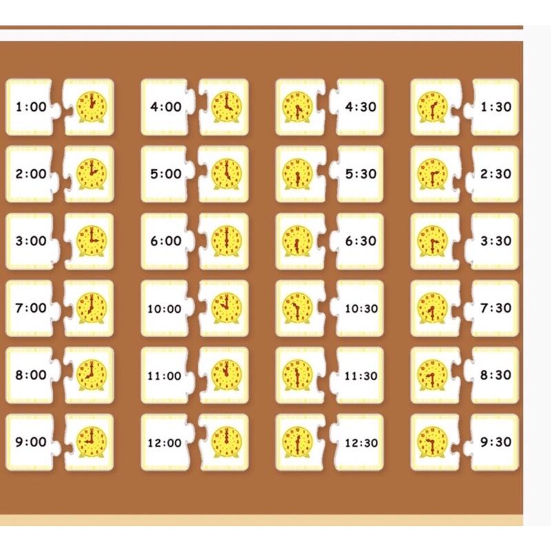 時鐘桌遊 時鐘+卡片+骰子套裝組 時鐘桌遊 學習鐘 時鐘學習 時間學習 時間卡片 時鐘啟蒙-細節圖3