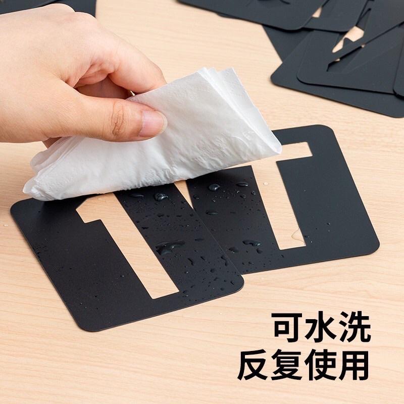 字母+數字模板 （42片）字母模型板 字母模板 字母壓模版 數字模型板 字母彩繪版 字母片 數字片-細節圖6