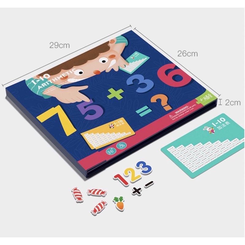 數學磁鐵🧲學習書 數字分解桌遊 數學分解桌遊 數學演練教材 小一數學分解桌遊 加減分解桌遊 數字加減桌遊 數學加減演練-細節圖4