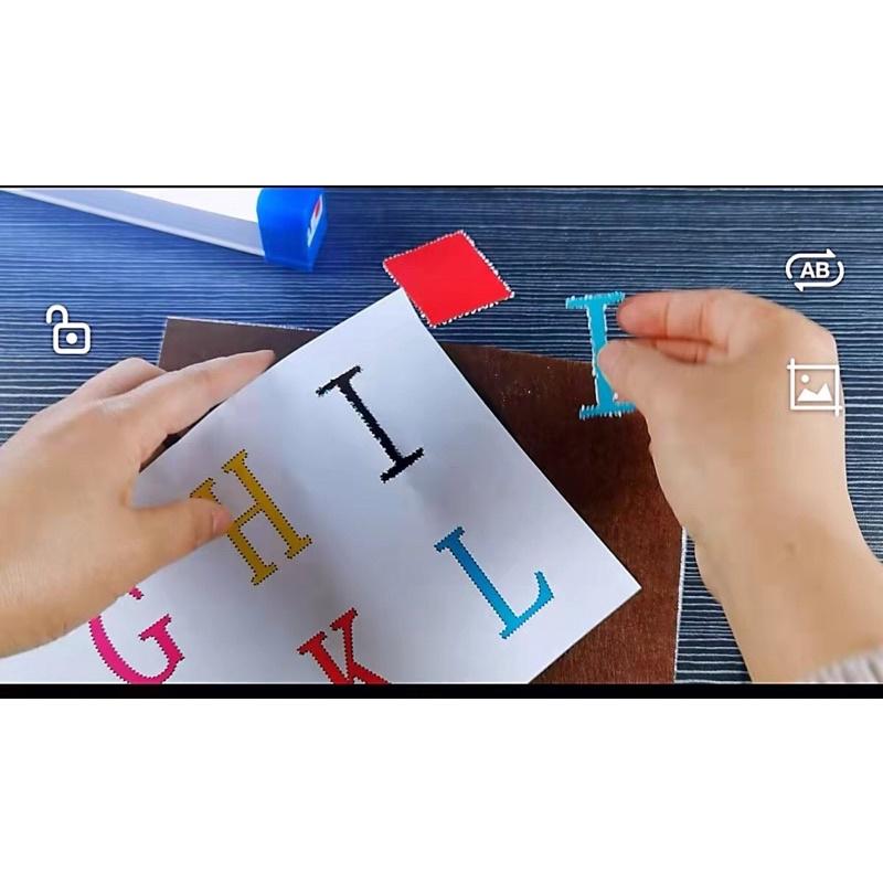 蒙式刺工套裝 刺工 刺工筆工 精細練習 刺工練習 蒙特梭利教材 刺工刺 工筆 精細練習 啟蒙教具 角落區域 弱視教具-細節圖4