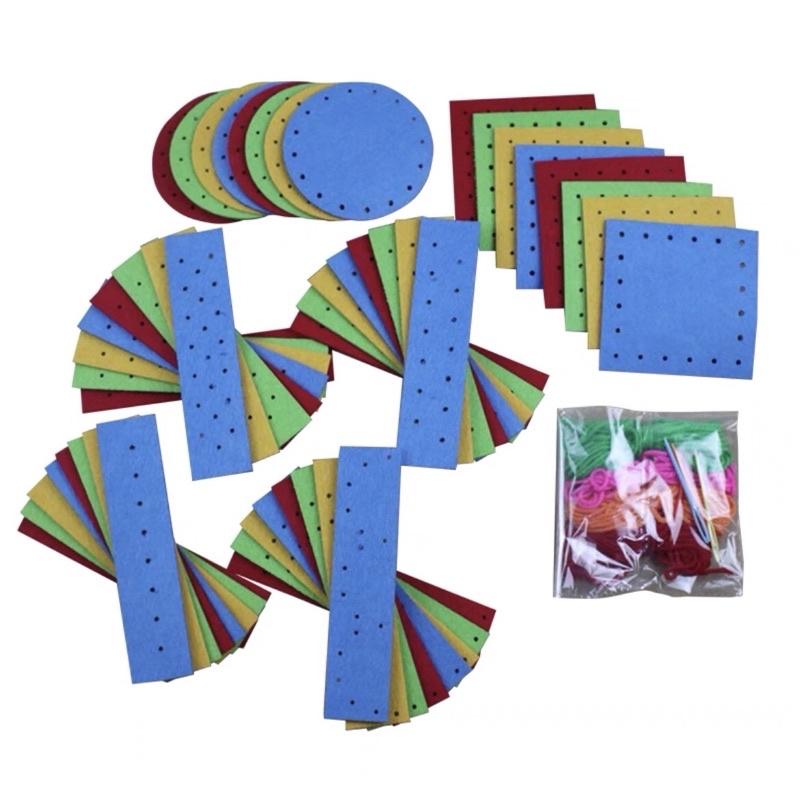 現貨 益智蒙式穿線 縫線 縫工 （縫線）縫工 縫線練習 穿線 縫線 安全針 縫工的教材-細節圖5