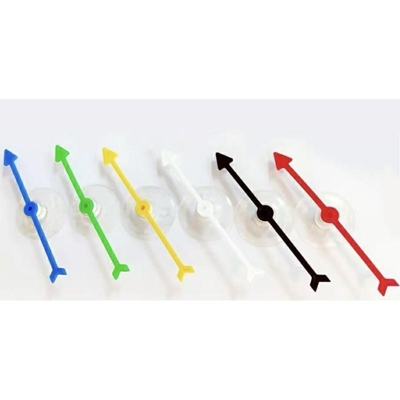 吸盤旋轉指針 轉盤教具、 吸盤轉盤 吸盤 指針-細節圖2