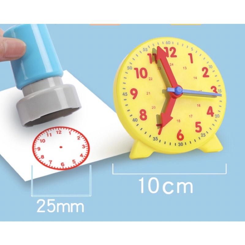 現貨 小時鐘教具 教學小時鐘 連動時鐘 教學時鐘 時鐘 連動鐘 時間練習 時鐘練習-細節圖4