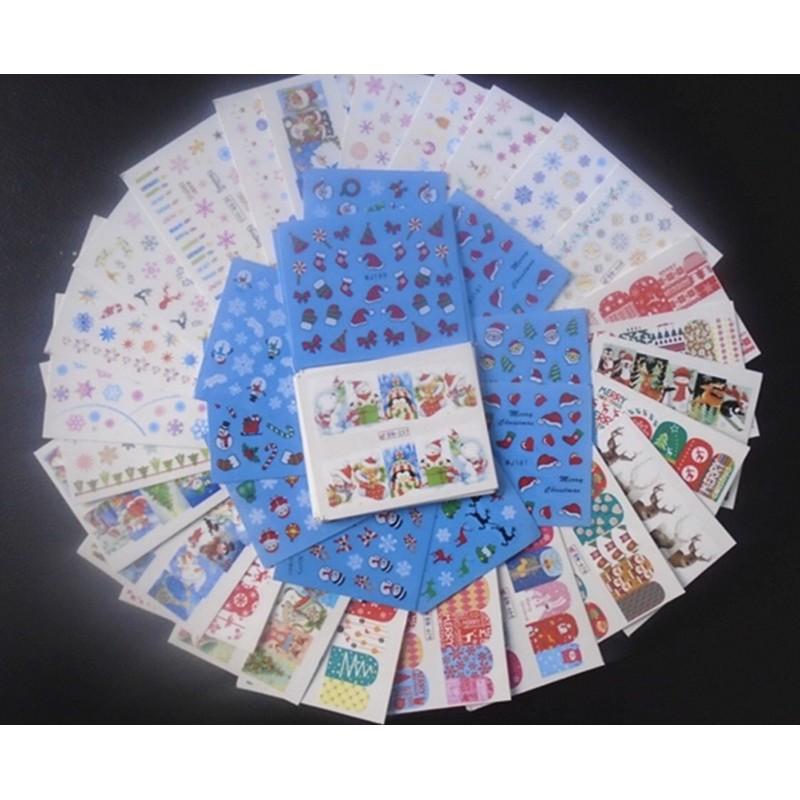 燙金指甲貼、聖誕指甲貼、聖誕裝飾、彩繪指甲、彩繪指甲DIY,聖誕風格-細節圖2