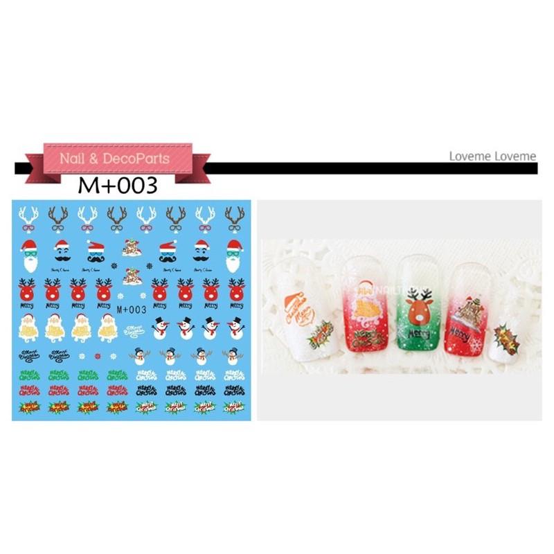 燙金指甲貼、聖誕指甲貼、聖誕裝飾、彩繪指甲、彩繪指甲DIY,聖誕風格-細節圖5