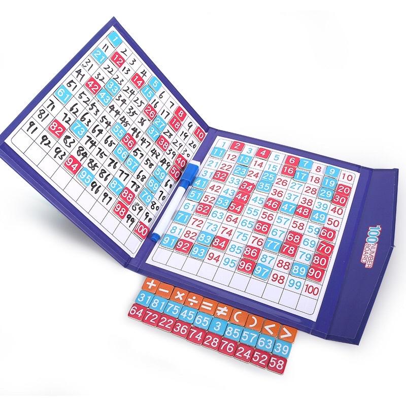 1～100數字練習（磁鐵版） 磁力數字版 磁力數學拼圖 啟蒙教學 蒙式數字-細節圖3