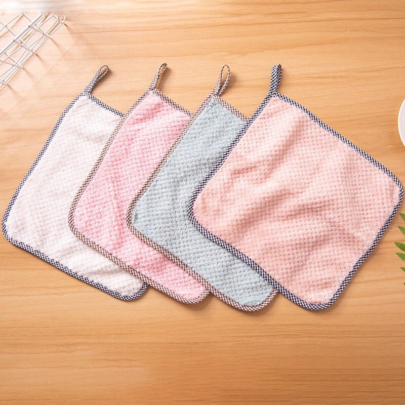 珊瑚絨抹布、抹布、家用巾 抹布-細節圖3