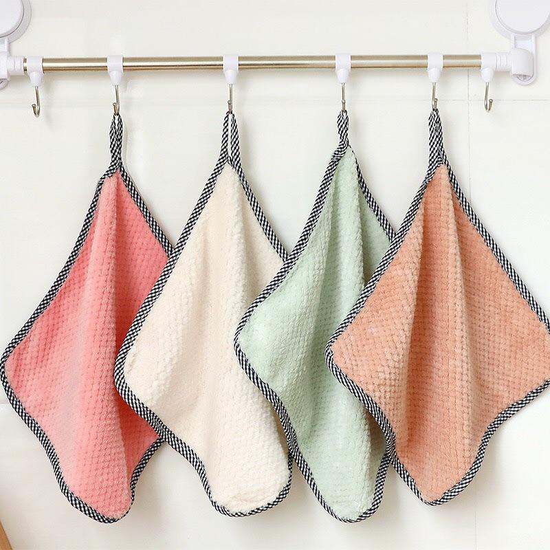 珊瑚絨抹布、抹布、家用巾 抹布-細節圖4