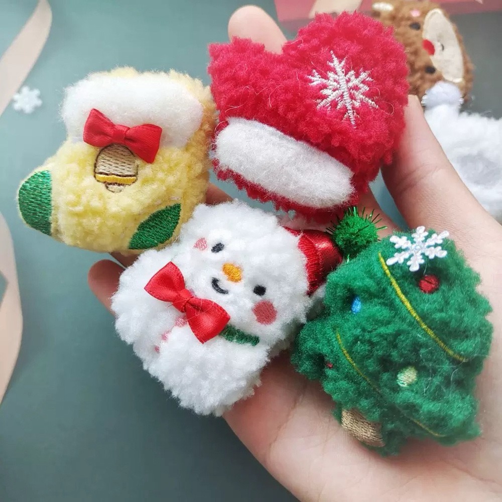 聖誕胸針 6入隨機 聖誕小物 聖誕小禮物 聖誕胸針-細節圖4