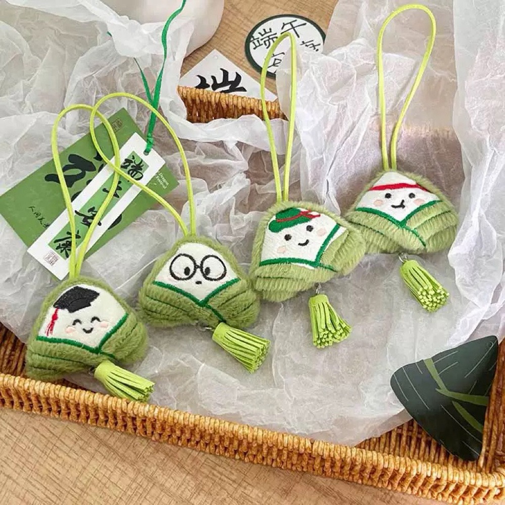 端午節吊掛飾 端午節掛飾5個一組  款式隨機5個  粽子掛飾-細節圖4