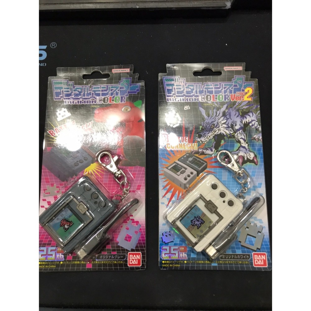 [維達小舖] 怪獸對打機 Ver.color 彩色版 25th 一代二代 初版 數碼寶貝 日版-細節圖2