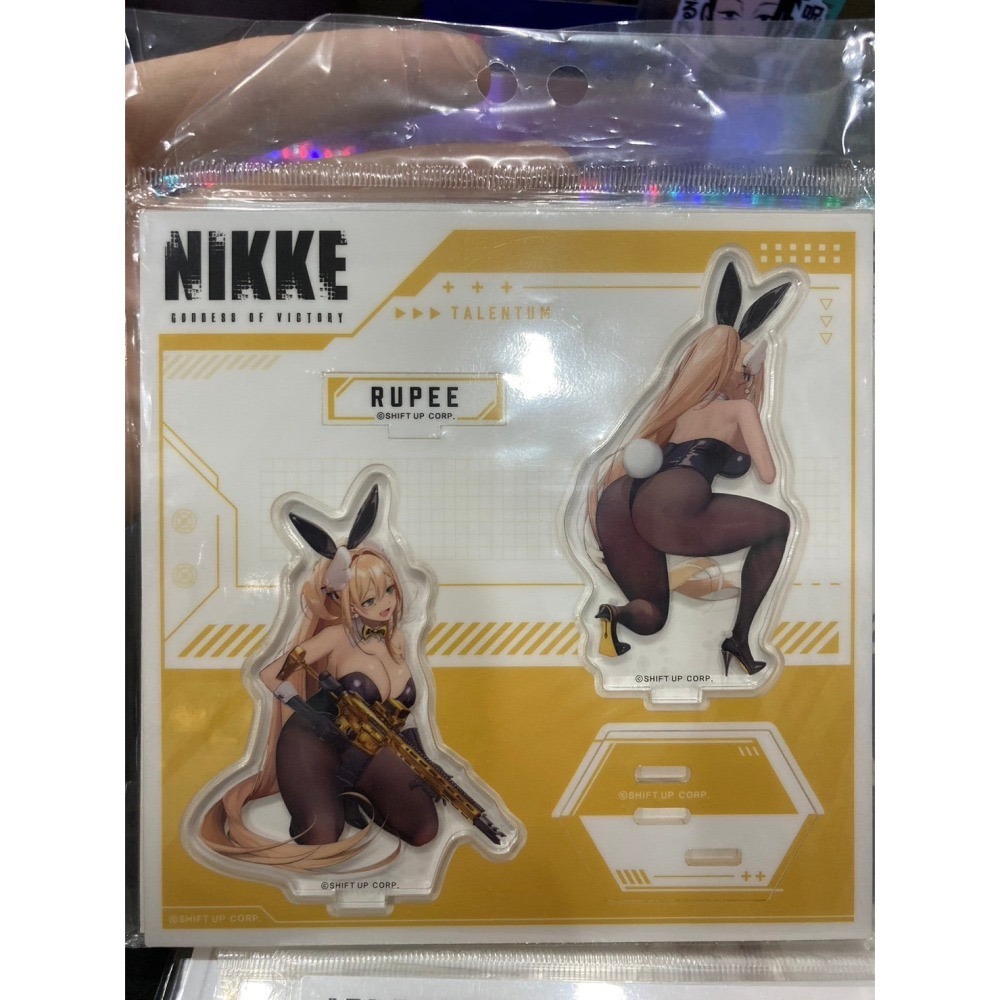 維達小舖] 勝利女神：妮姬 NIKKE 背中で魅 人物背後 壓克力立牌 日版全新-細節圖7