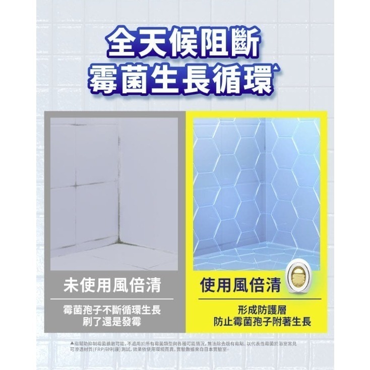 [挑戰最低價] 風倍清 浴廁用 防霉防臭劑7ml*2入 清新柑橘 柔和花香-細節圖5