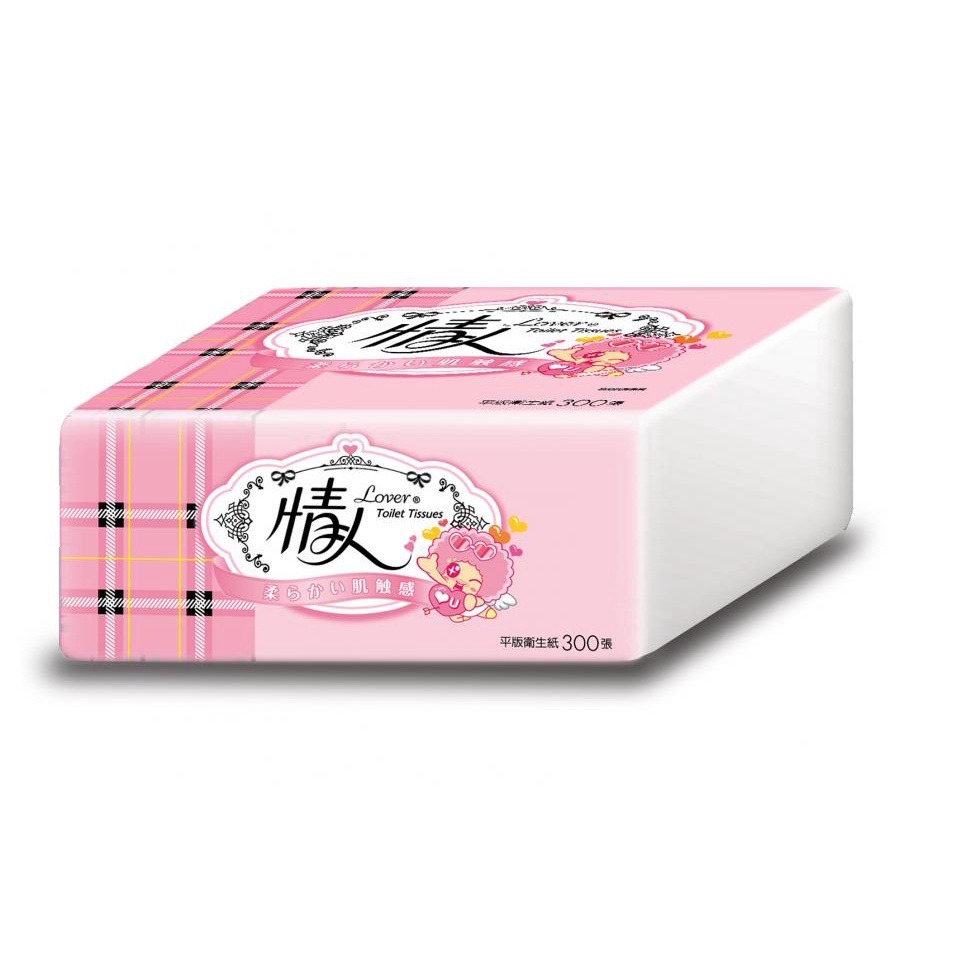情人 平版 衛生紙 300張*6包*6串/箱 #正隆 #衛生紙 #免運費 #可刷卡-細節圖3
