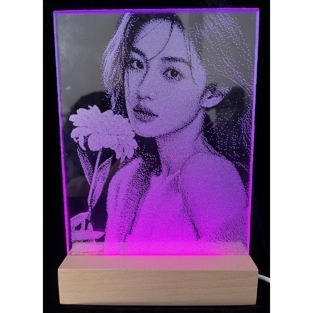 [台灣製作快速出貨] 客製 錘子畫 玻璃畫 婚禮小物 手工雕刻畫 生日禮物 情人節 禮物 藝術 紀念品 婚紗轉印 鎚子畫-細節圖5