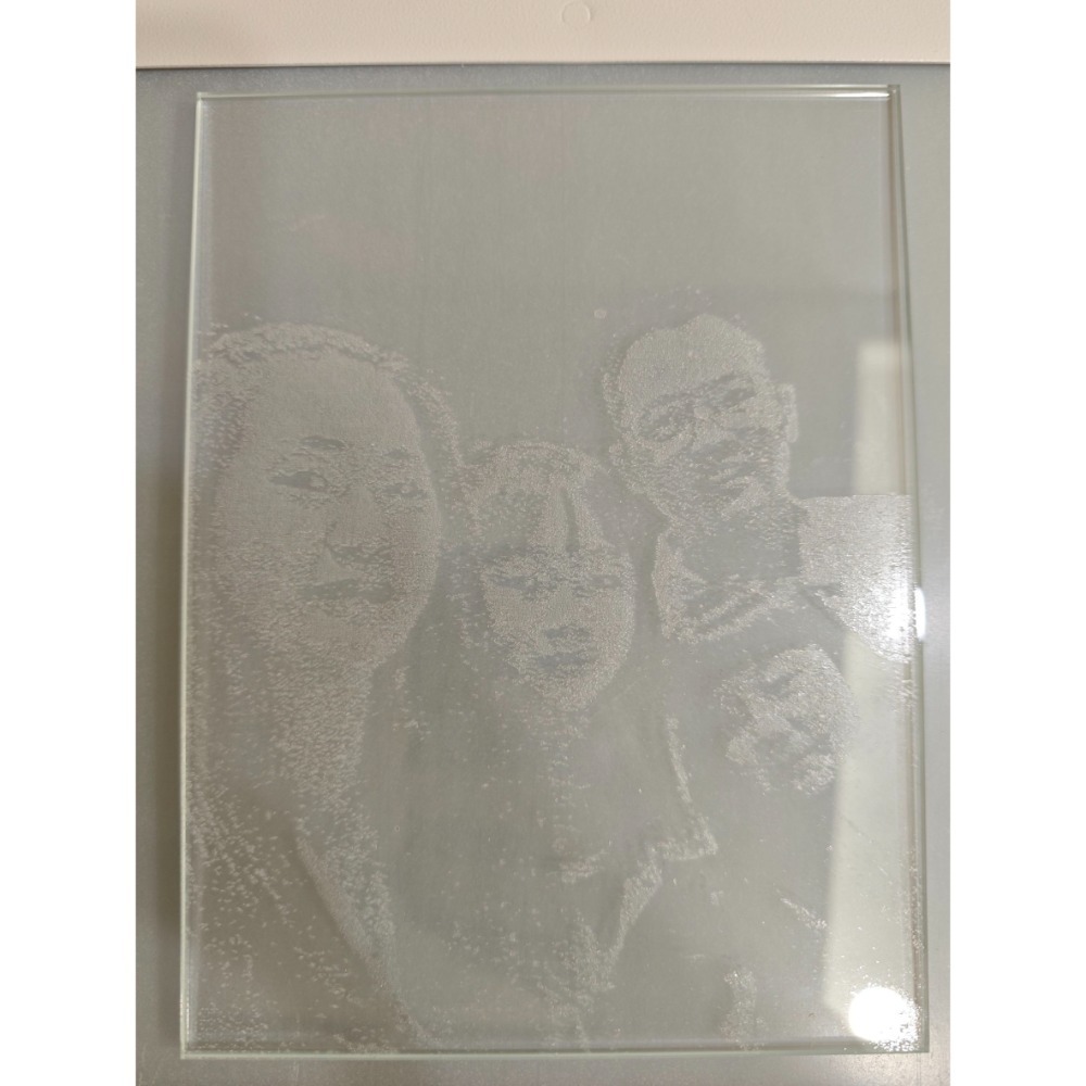 錘子琉璃畫(不含燈座，單購玻璃畫)