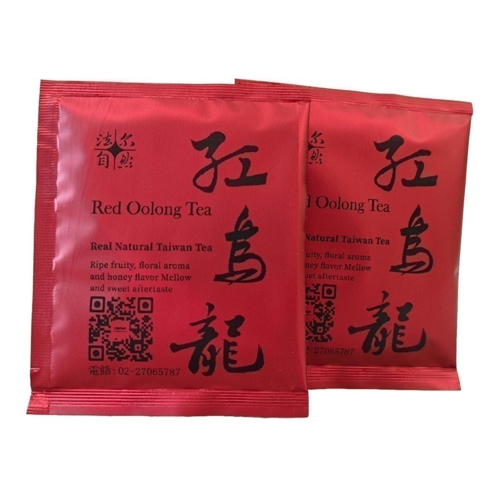 法爾自然【紅烏龍茶包】10入裝（禮盒包/經濟包）-細節圖2