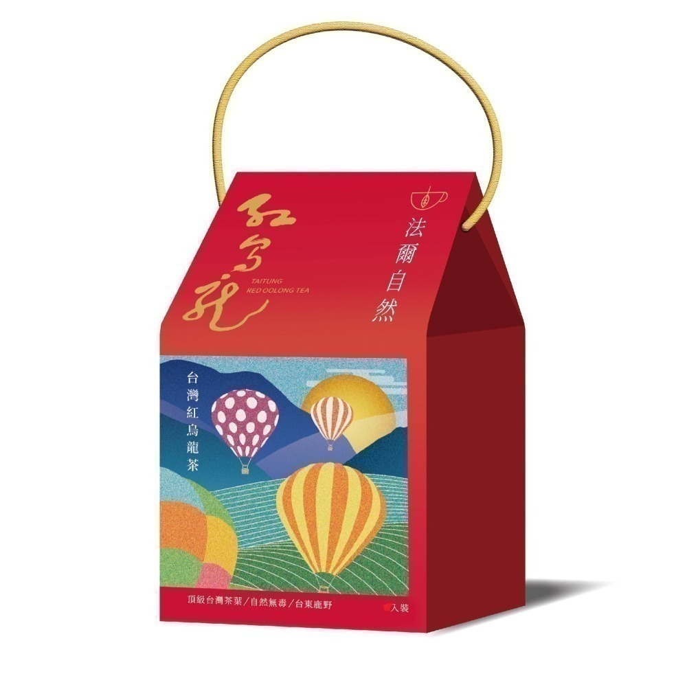 法爾自然【紅烏龍茶包】10入裝（禮盒包/經濟包）-細節圖3