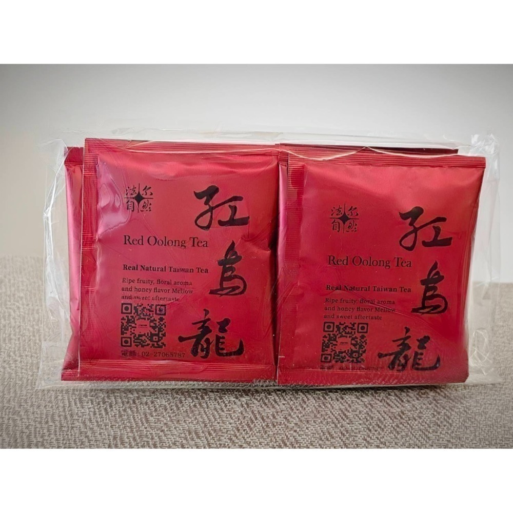 法爾自然【紅烏龍茶包】10入裝（禮盒包/經濟包）-細節圖4