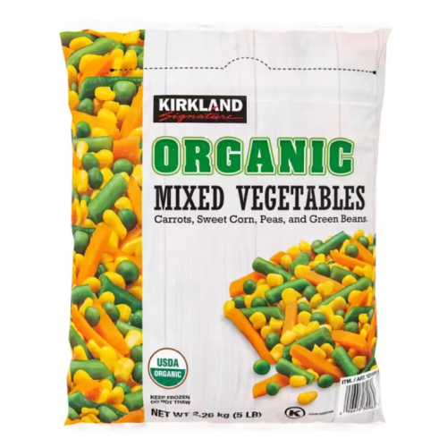 【costco冷凍2件免運】冷凍有機綜合蔬菜 2.26公斤 冷凍紅蘿蔔 冷凍玉米 冷凍豌豆