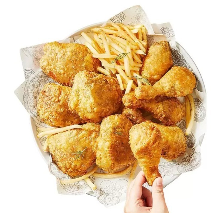 【同件宅配2件免運】大成 冷凍椒鹽薄皮炸雞 1.55公斤-細節圖2