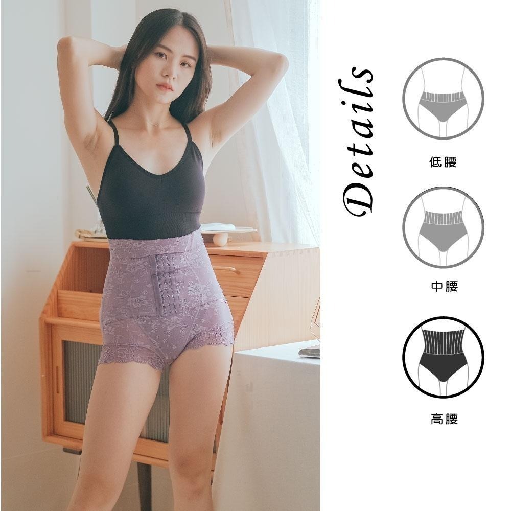 【Caramella】馬甲 翹臀褲 緊身褲 高腰内褲 女內褲 後脫式 A3007-細節圖4
