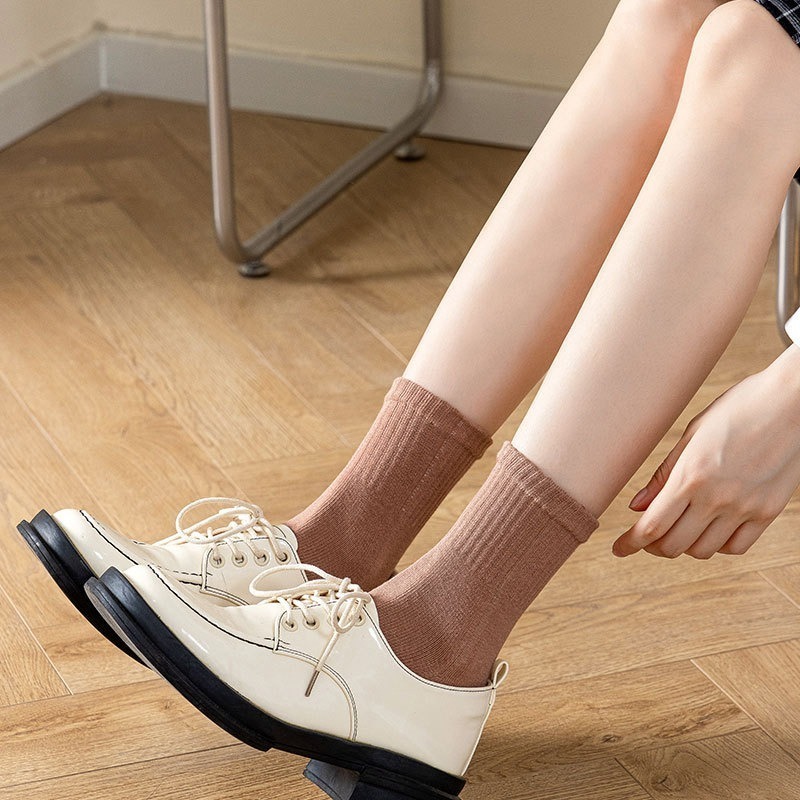 【Caramella】襪子 分趾襪 襪子中筒襪 女襪 五趾襪 5趾襪 五指襪 5指襪 男襪 學生襪 棉襪 中筒襪 素色襪-細節圖9