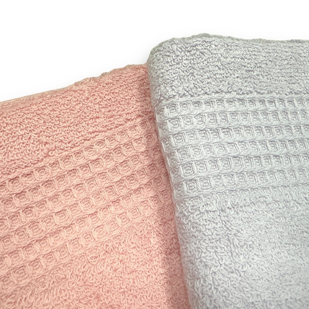 【Caramella】吸水浴巾 華夫格 擦手巾 浴巾 純棉毛巾 毛巾 大毛巾 吸水毛巾 華夫格毛巾 運動毛巾 純棉 健身-細節圖5