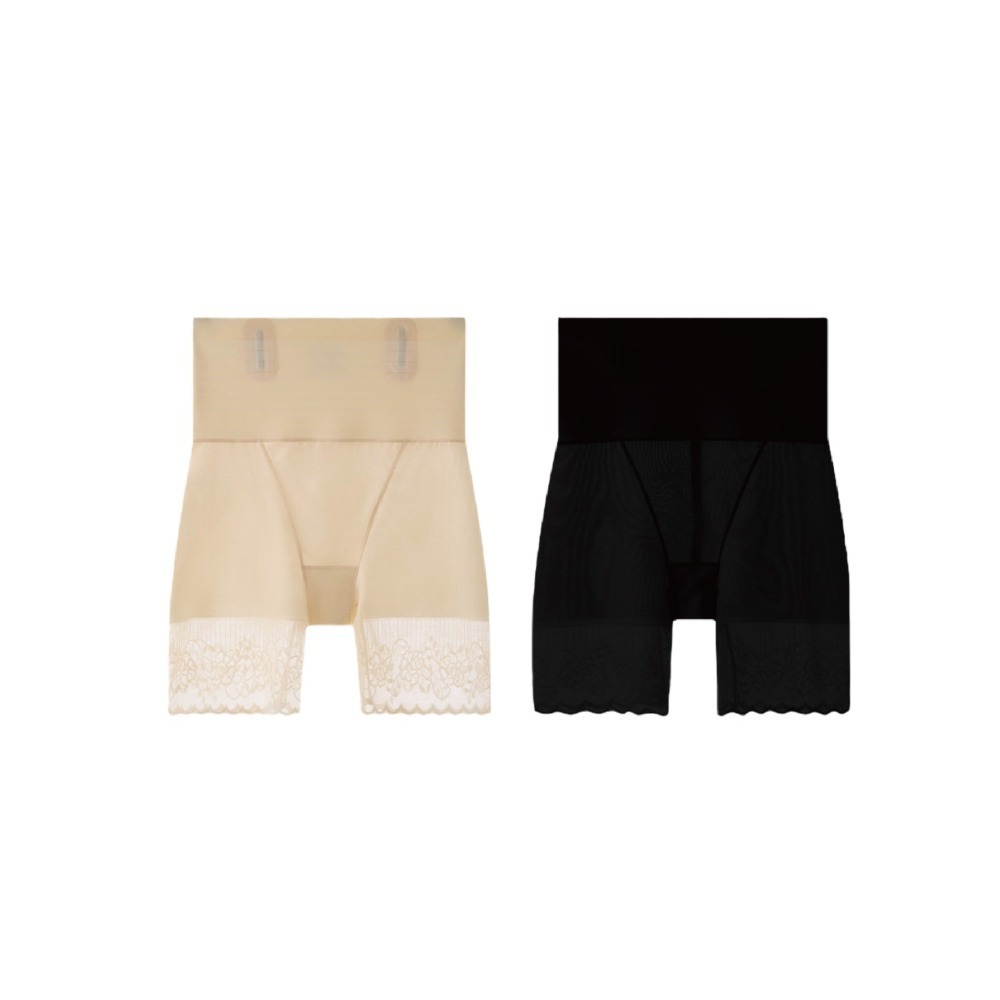 【Caramella】蕾絲內褲 高腰 安全褲 女生內褲 高腰內褲 內褲 A4021-細節圖2