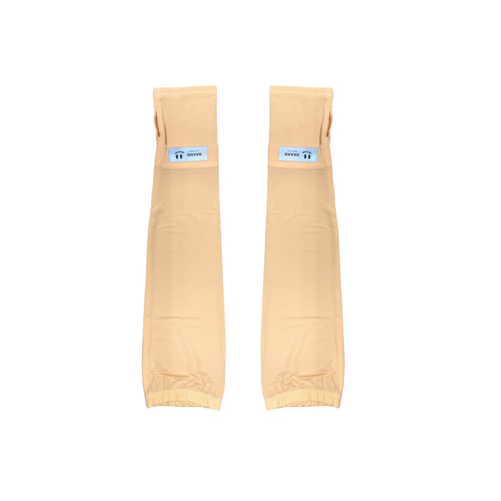 【Caramella】袖套 冰絲 涼感 工作袖套 防曬 防曬袖套 釣魚 運動袖套 cool 抗uv 手袖套 騎車 遮陽-細節圖2