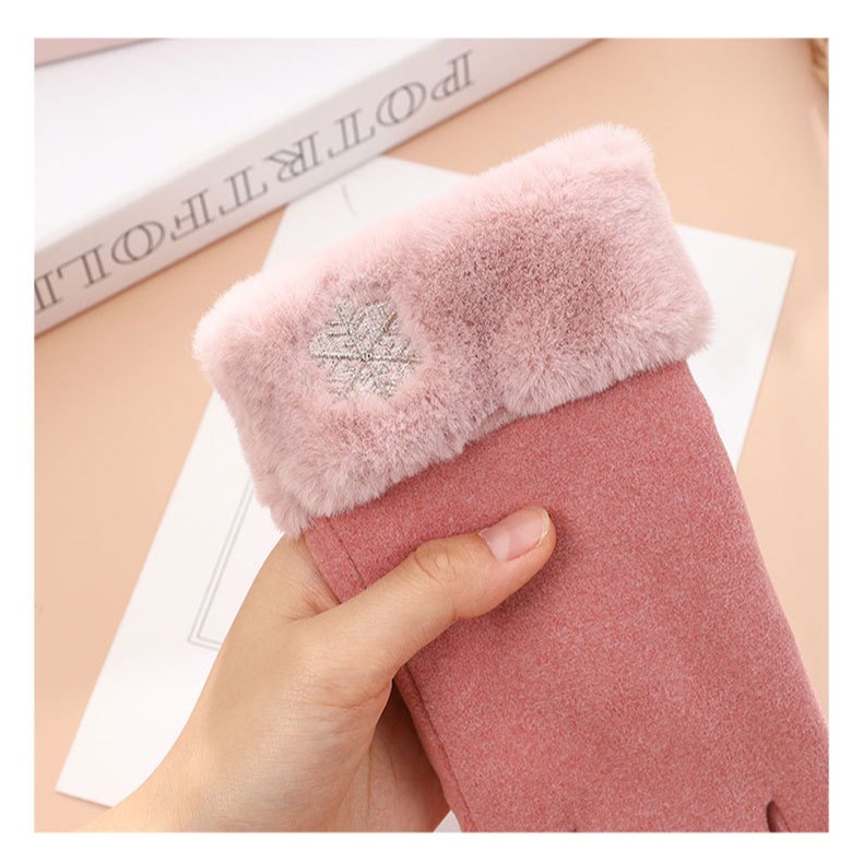 【Caramella】保暖 手套 冬天手套 防寒手套 機車手套 冬季手套 觸控手套 禦寒手套保暖手套 加絨加厚 禦寒手套-細節圖7