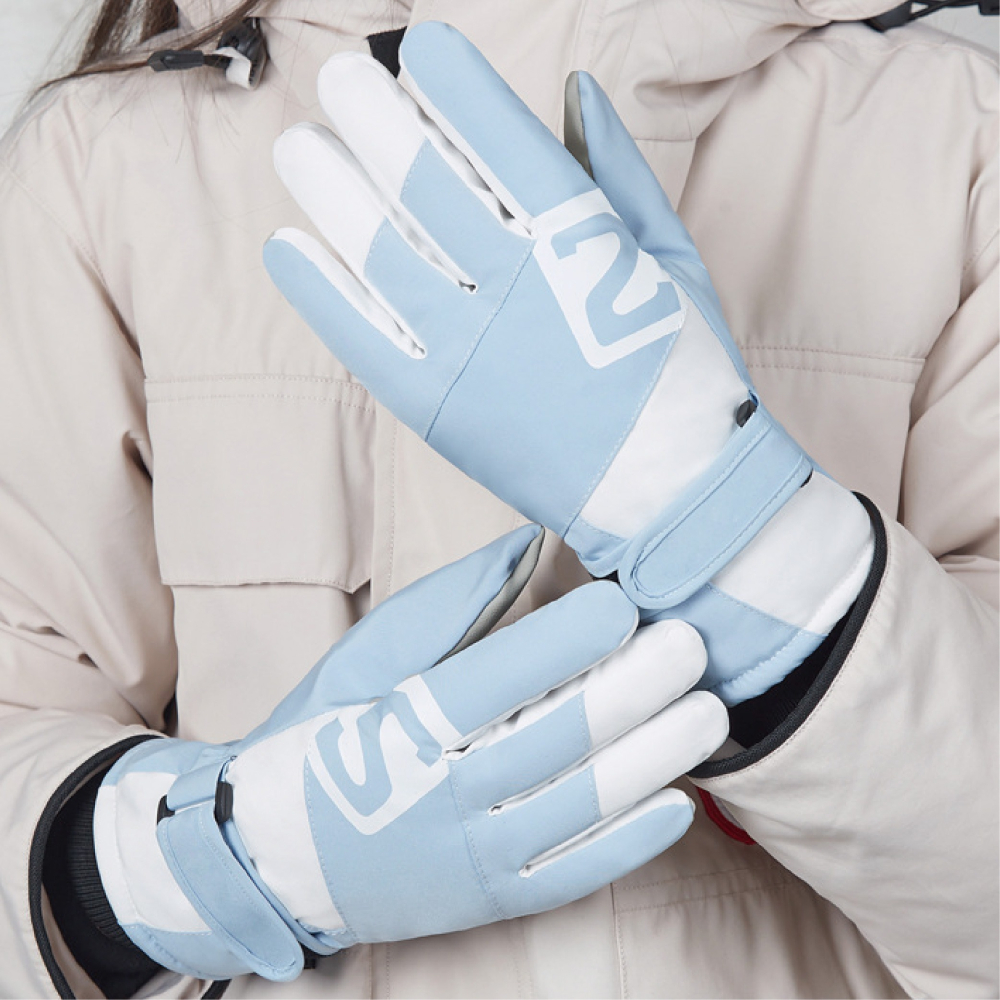 【Caramella】觸控手套 手套 防水手套 運動手套 加絨加厚 冬天手套 滑雪手套 機車手套 摩托車手套 觸屏手套-細節圖4