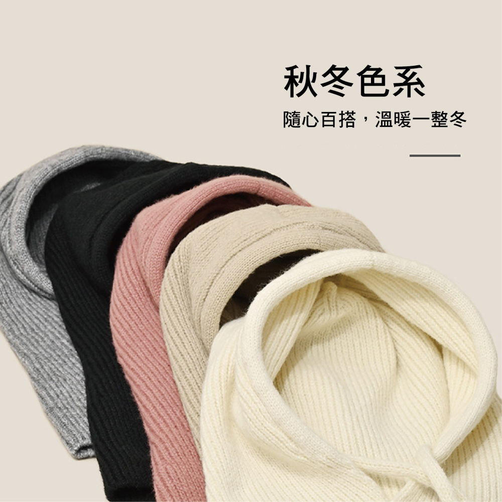 【Caramella】毛帽 護耳帽 保暖帽 日系帽子 帽子女 帽子 圍脖保暖 針織帽 護耳 保暖 針織毛帽 冬季帽子-細節圖5