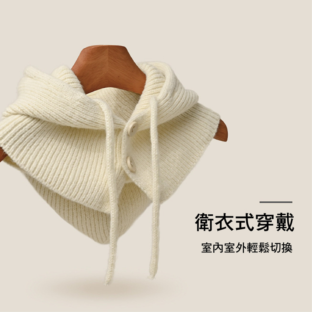 【Caramella】毛帽 護耳帽 保暖帽 日系帽子 帽子女 帽子 圍脖保暖 針織帽 護耳 保暖 針織毛帽 冬季帽子-細節圖6